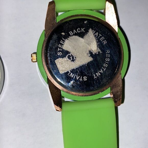 Geneva Platinum Women's Stainless Steel Quartz Rhinestone Watch Set of 4 - Picture 8 of 12